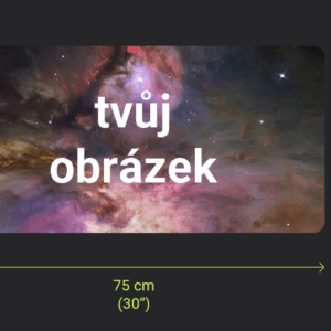 Herní podložka pod myš a klávesnici s vlastním potiskem – 75×35